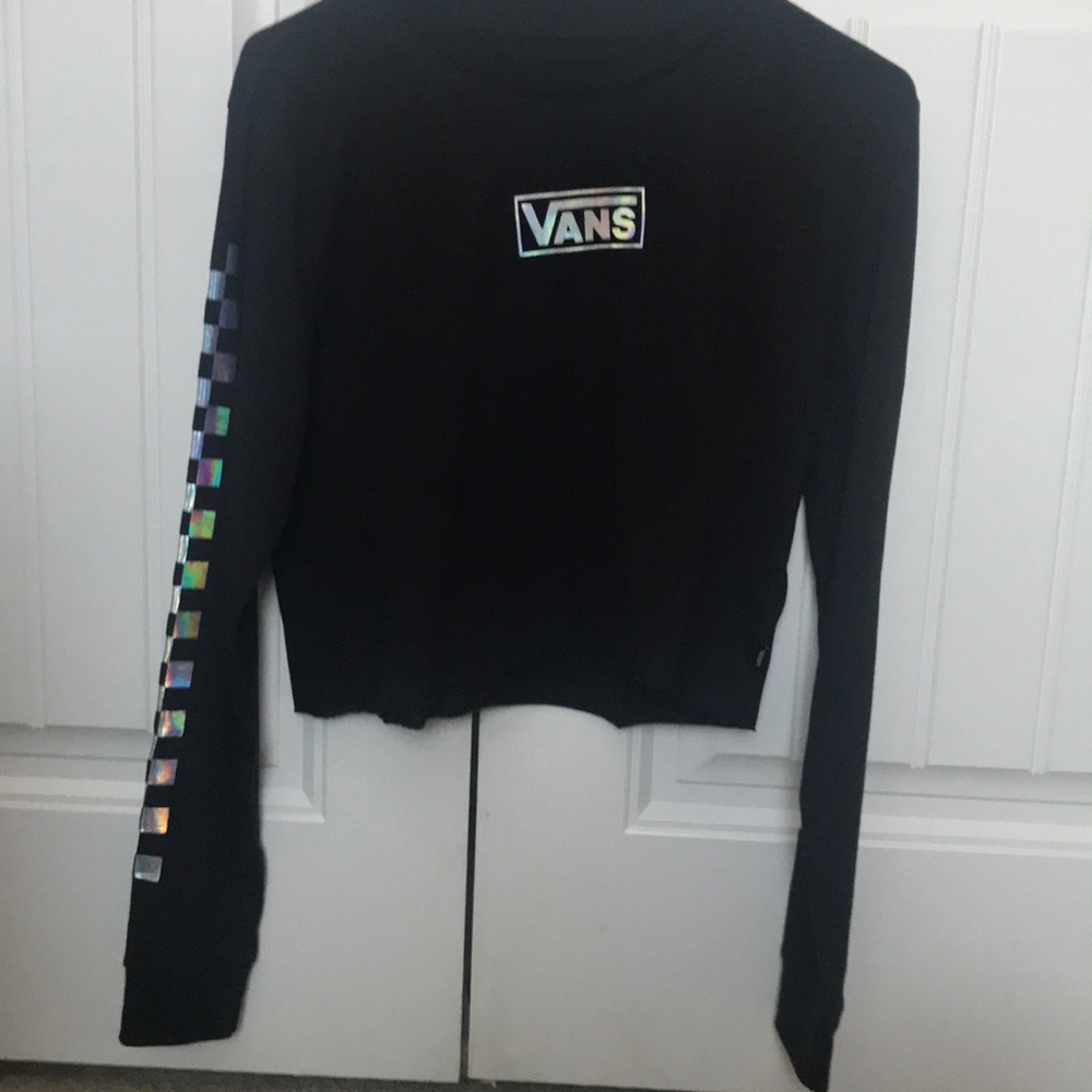 vans crop top
